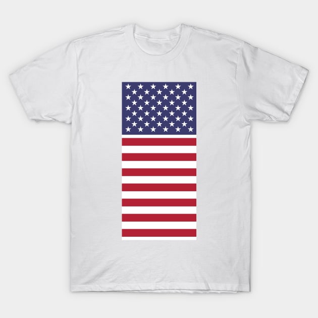 Stars and Stripes T-Shirt by ArtShare
